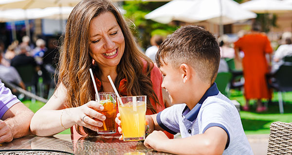 Drinks Outside In The Sunshine