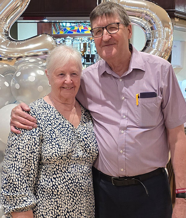 Teresa and Selwyn Goldsmith