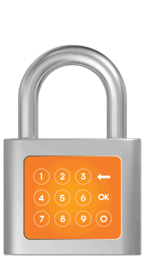 Unlocked padlock
