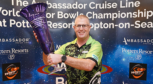 The 2026 Ambassador Cruise Line World Indoor Bowls Championships - Indoor Singles Champion