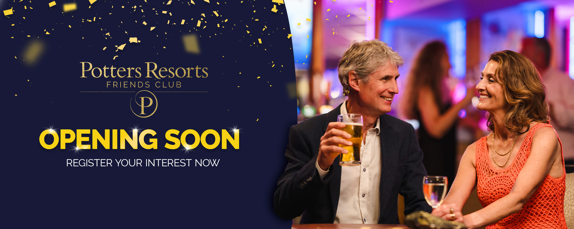 Potters Resorts Friends Club Opening Soon